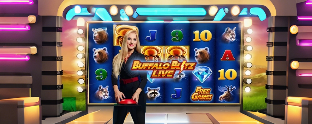 8 casino Caça-níqueis Buffalo Blitz ao Vivo
